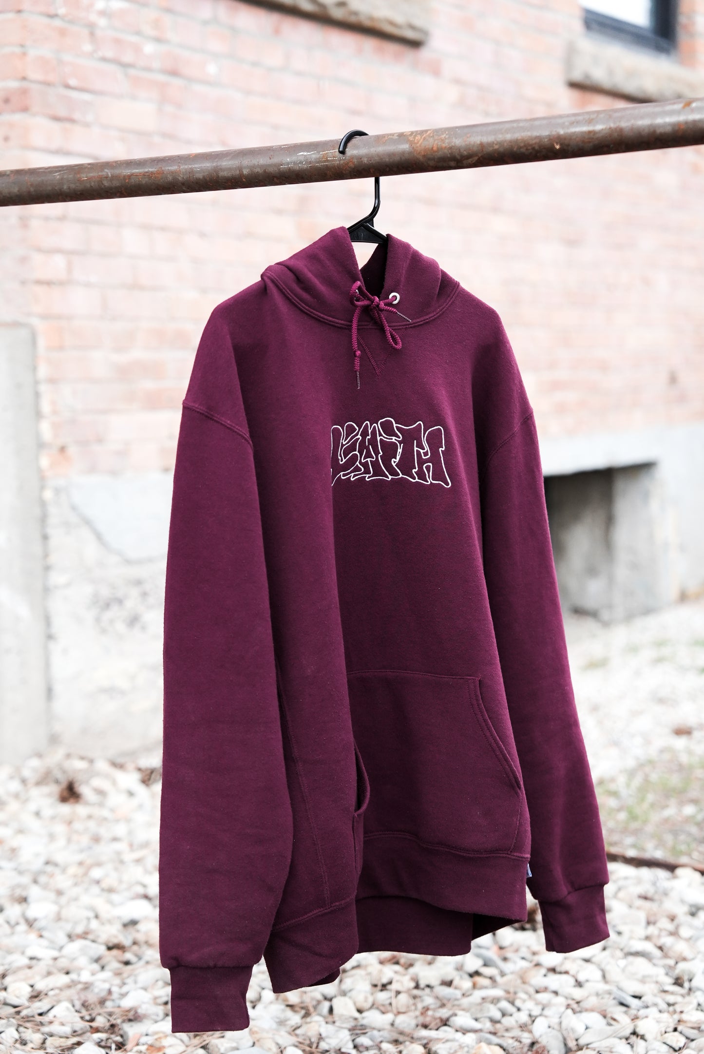 PE4K Maroon Hoodie
