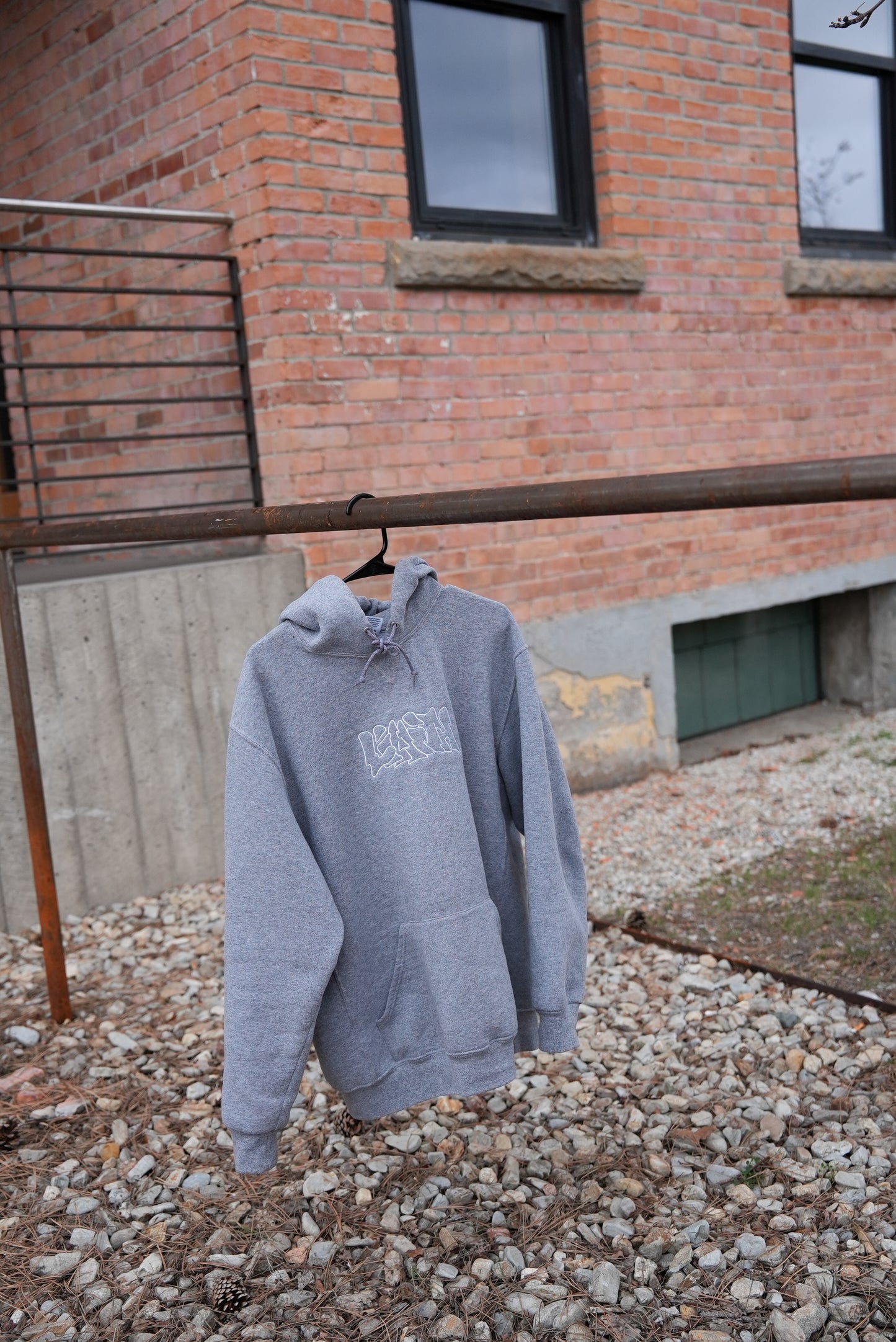 PE4K Grey Hoodie